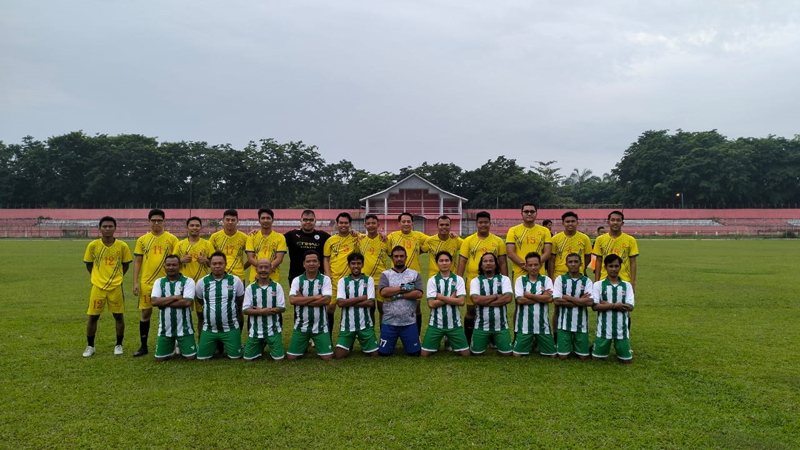 im Kajari Asahan Tahan Wartawan Asahan FC.