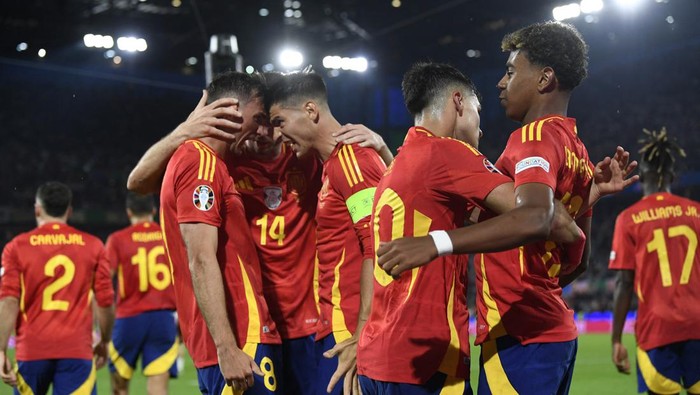 Pemain Timnas Spanyol.