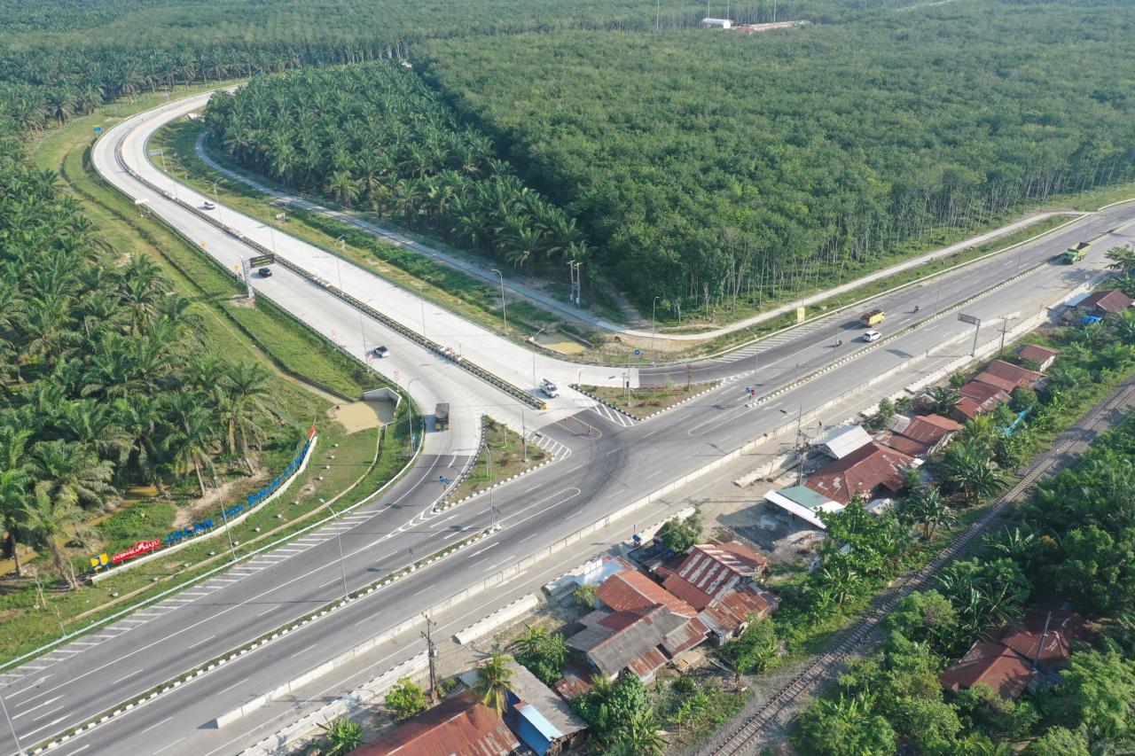Pembangunan konstruksi Tol Tanjung Pura-Brandan hampir rampung dan segera tersambuhgkan ke Tol Binjai.