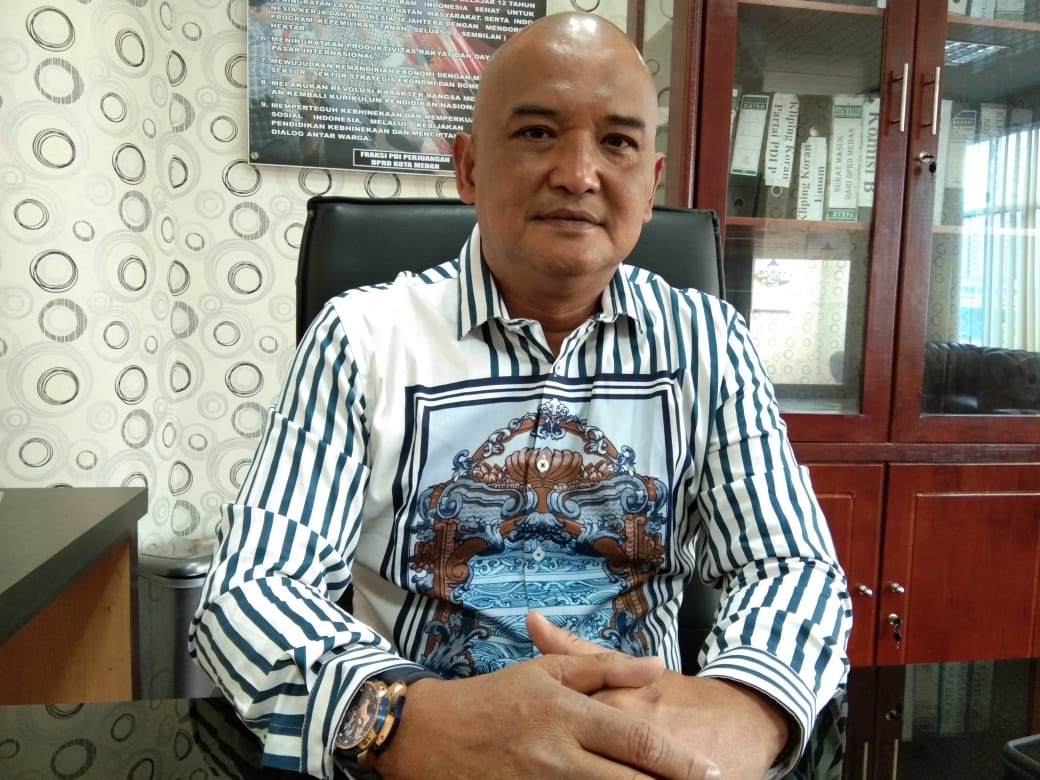 Ketua Komisi I DPRD Kota Medan, Robi Barus.