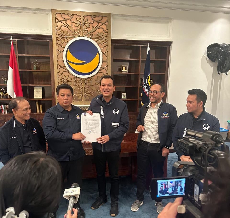 Vandiko Gultom dapat rekomendasi NasDem.