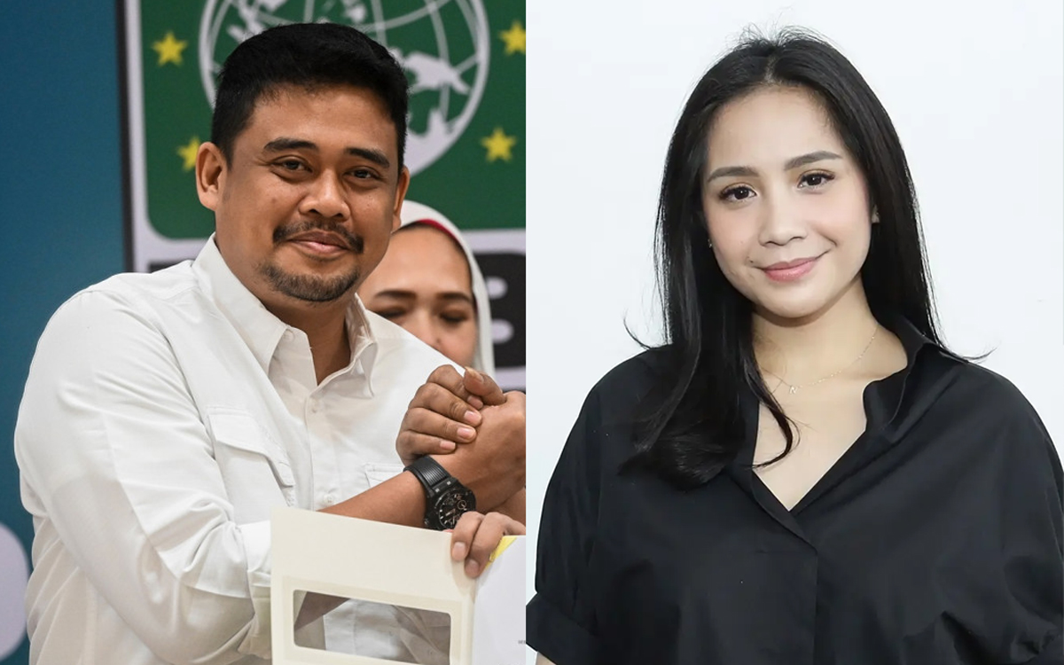 Bobby Nasution dan Nagita Slavina