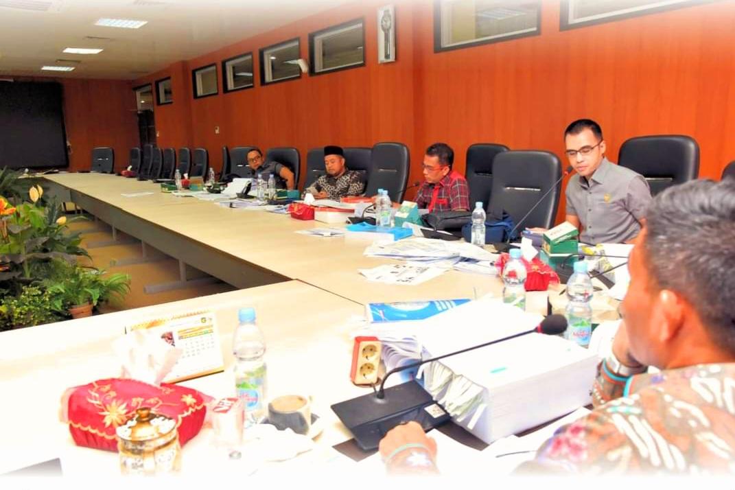 Suasana pembahasan R-APBD Kota Medan Tahun Anggaran 2025 mulai dilakukan Banggar, TAPD, dan pimpinan OPD Pemko Medan.