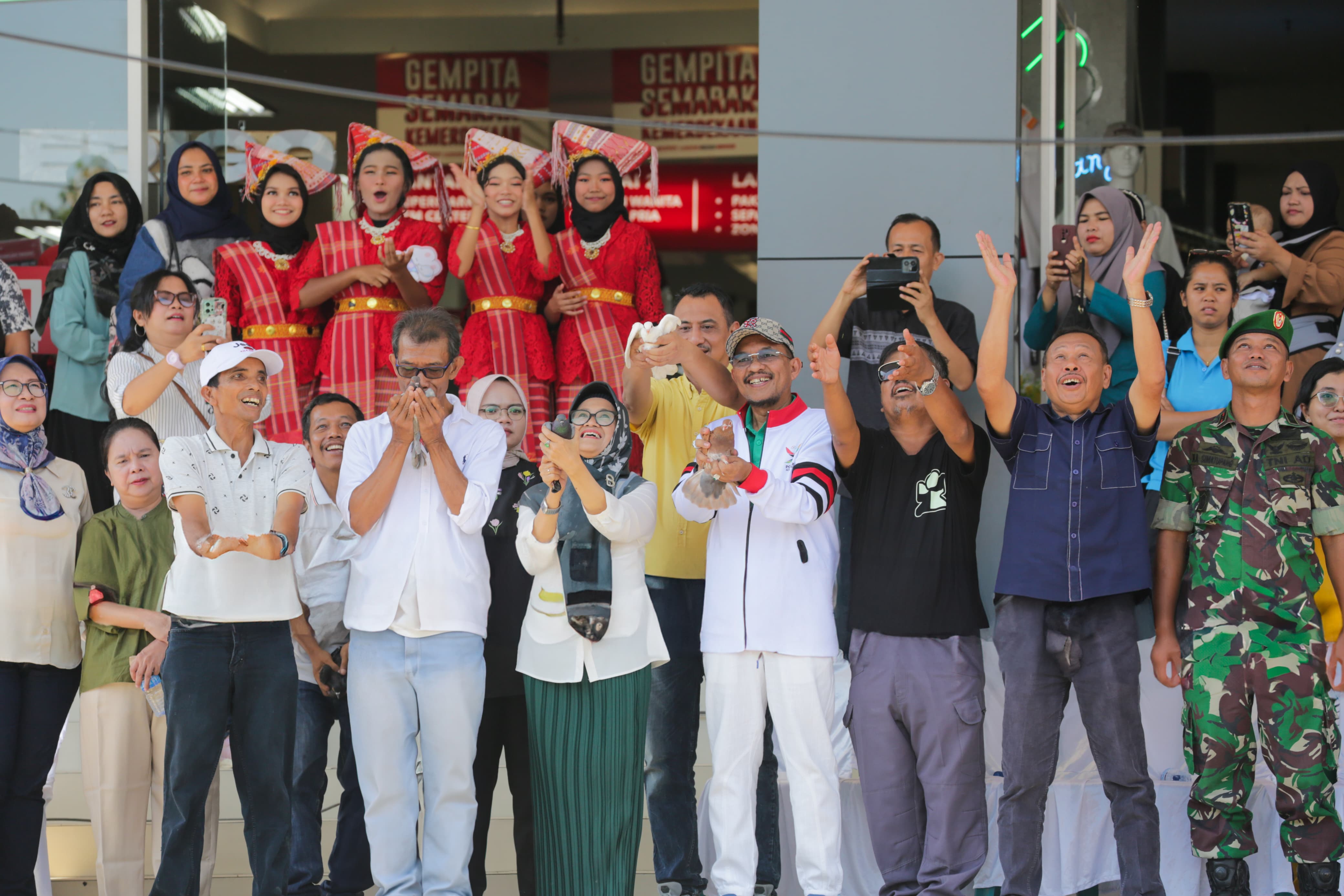 Semarak PON di Kota Pematangsiantar.