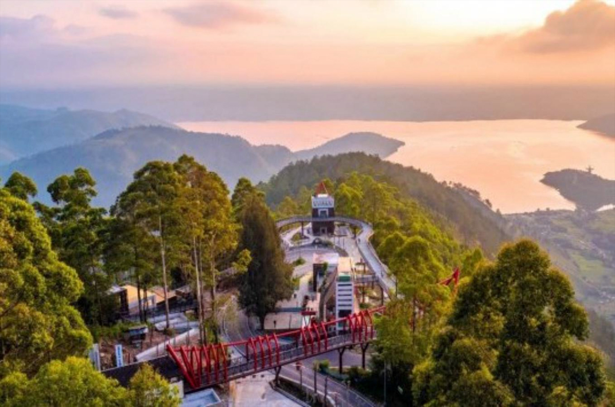Panorama Tele dKSPN DanauToba selesai ditata.