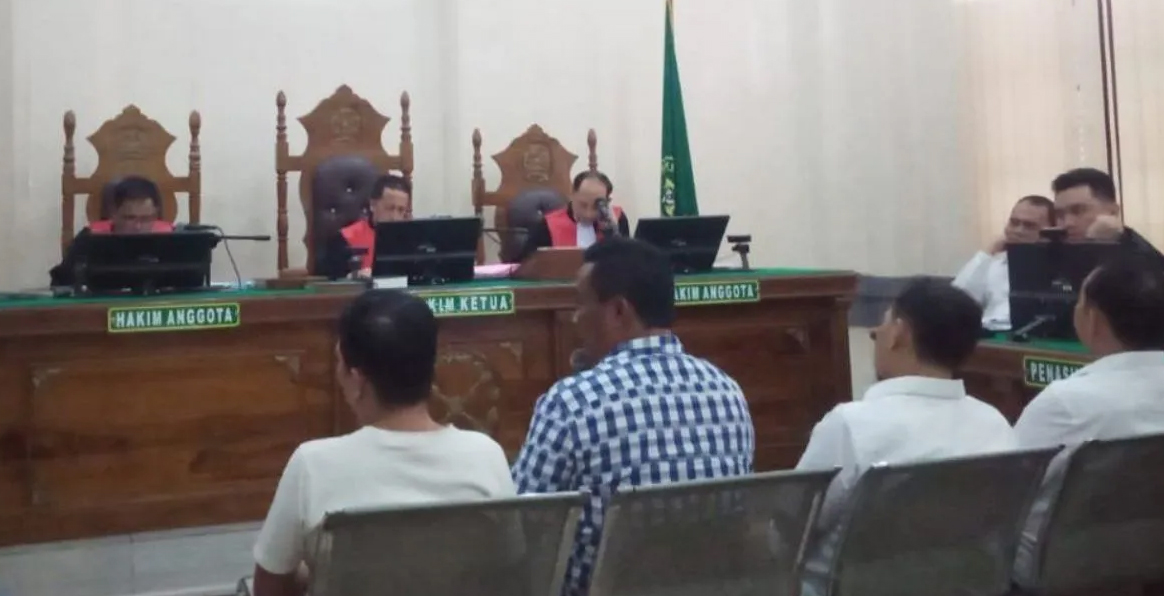Suasana di Pengadilan Tipikor pada Pengadilan Negeri Medan.