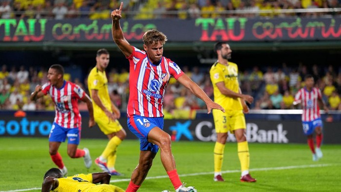 Villarreal vs Atletico Madrid pada laga lanjutan Liga Spanyol berlangsung di Estadio de la Ceramica, Selasa, (20/8/2024).