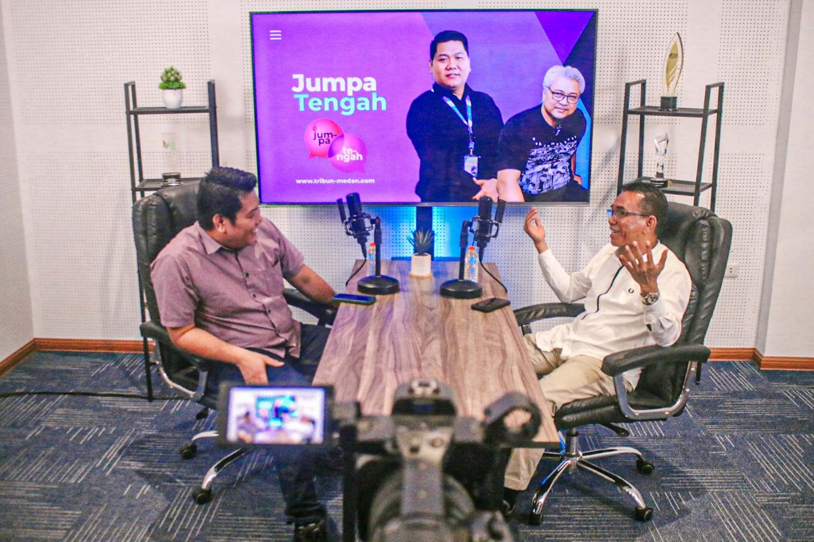 Bacalon Wakil Wali Kota Medan, H Zakiyuddin Harahap, dalam acara podcast