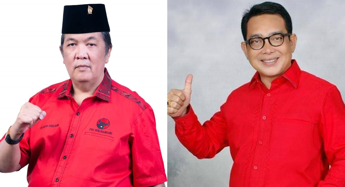 Pasangan Yan Santoso Purba-Astronout Nainggolan, bakal calon Wali Kota dan Wakil Wali Kota Pematangsiantar.