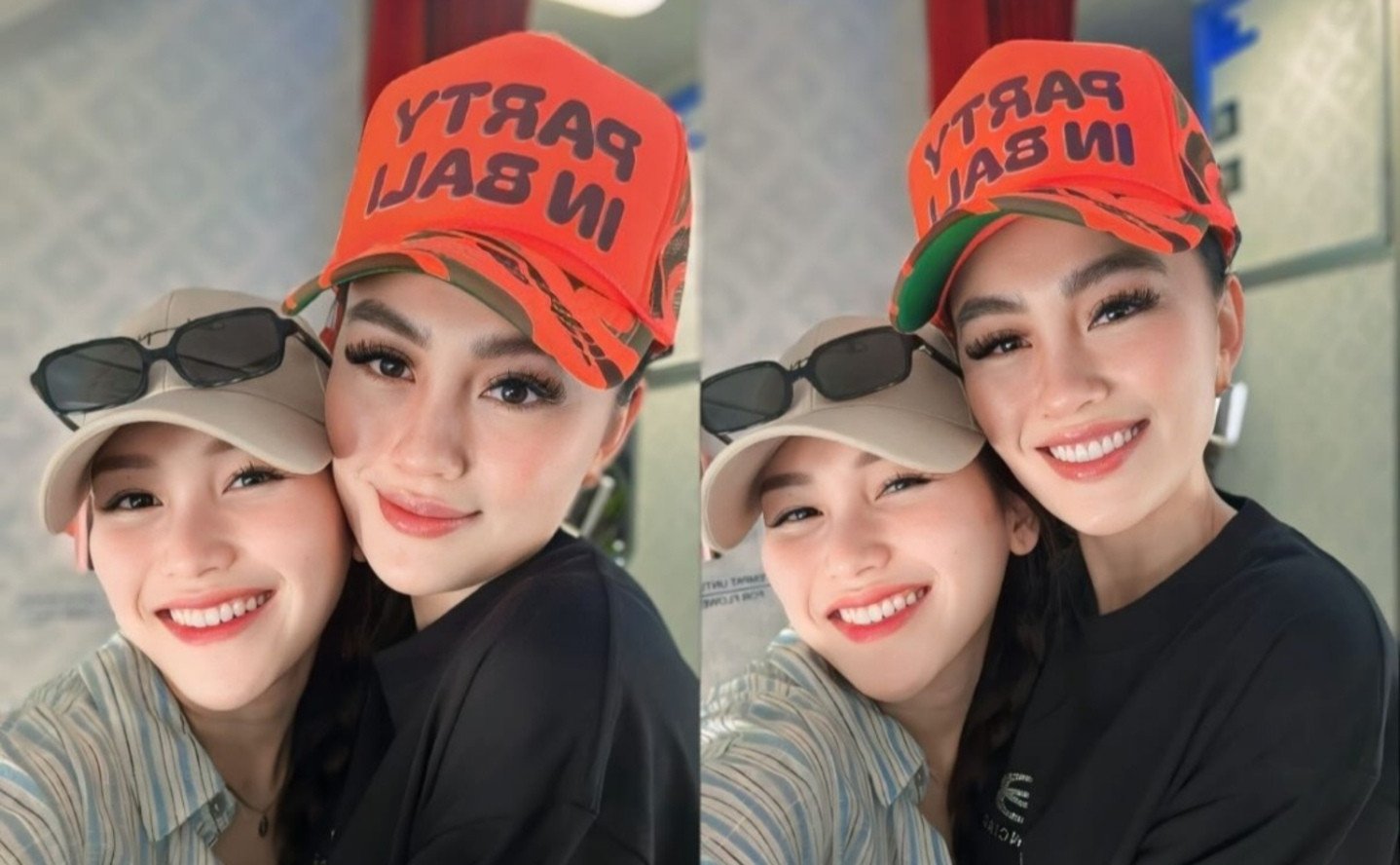 Ayu Ting Ting membagikan momen bertemu Agnez Mo.