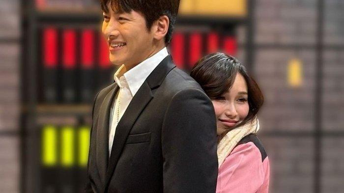 Ayu Ting Ting peluk aktor Korea.