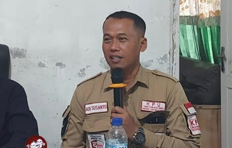 Ketua KPU Labura, Adi Susanto.