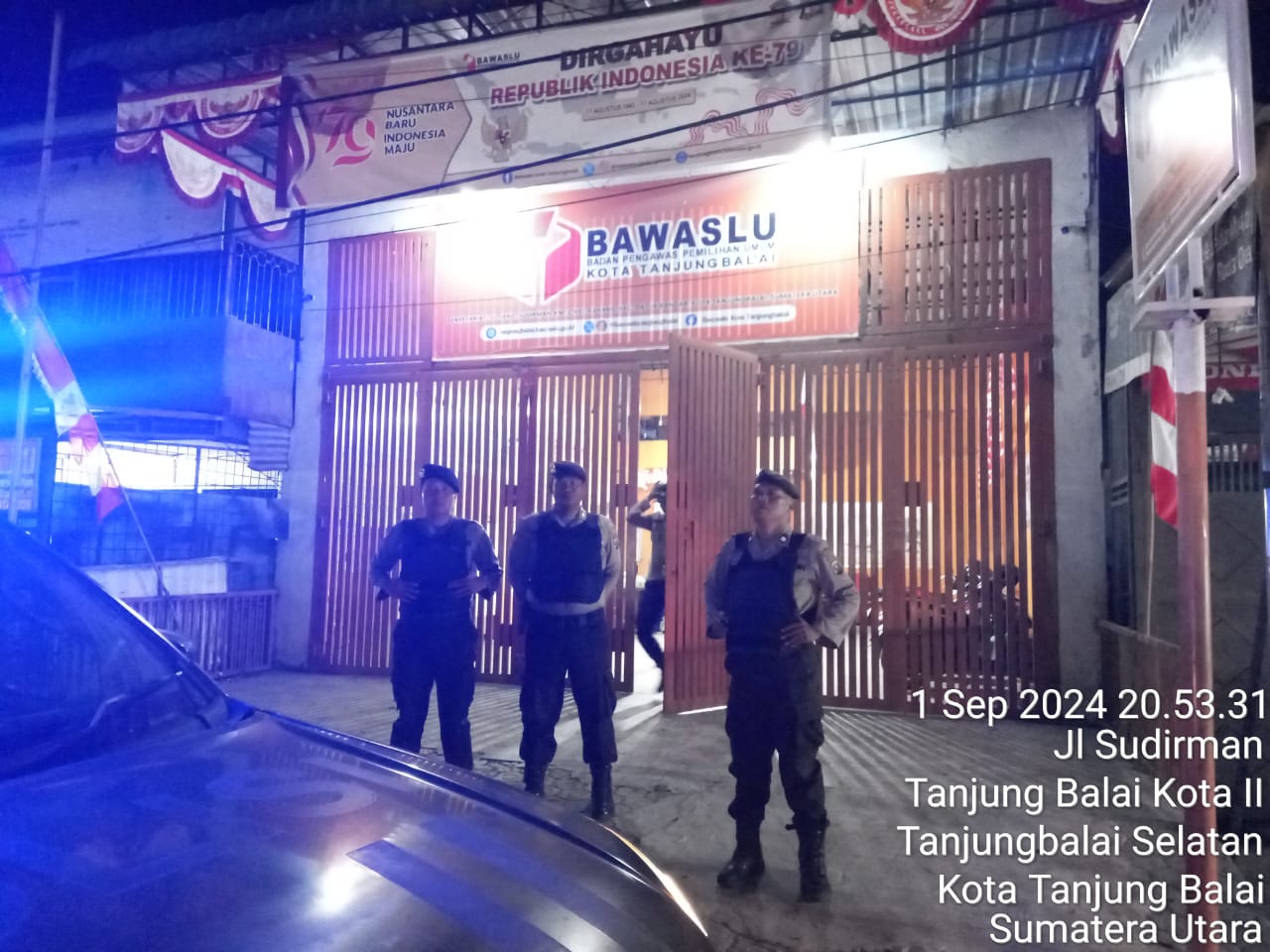 Personil Polsub Sektor Datuk Bandar Timur patroli rutin.