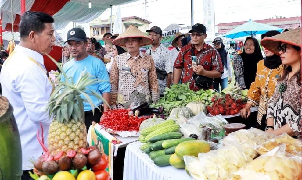 Pasar Tani dan Bazar Pangan Panen Petani Simalungun Tahun 2024.