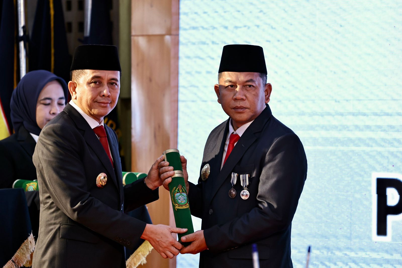 Mulyono dilantik sebagai Pjs Bupati Labuhanbatu Utara.