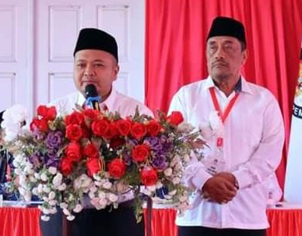 Paslon nomor Bupati dan Wakil Bupati Tapsel Dolly Pasaribu - Parulian Nasution mendapat nomor urut 2 pada Pilkada 2024.