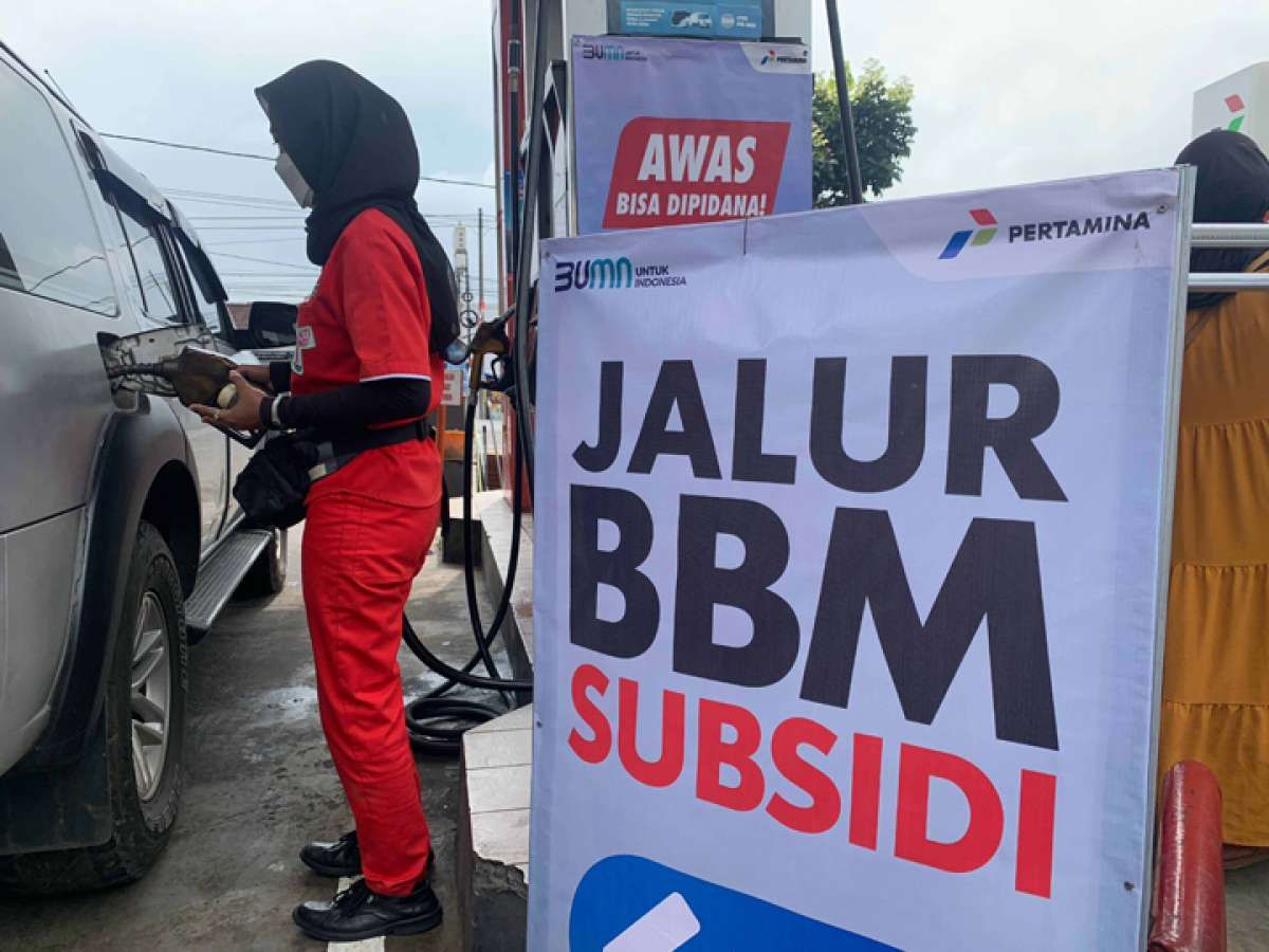 BBM Bersubsidi-Ilustrasi.