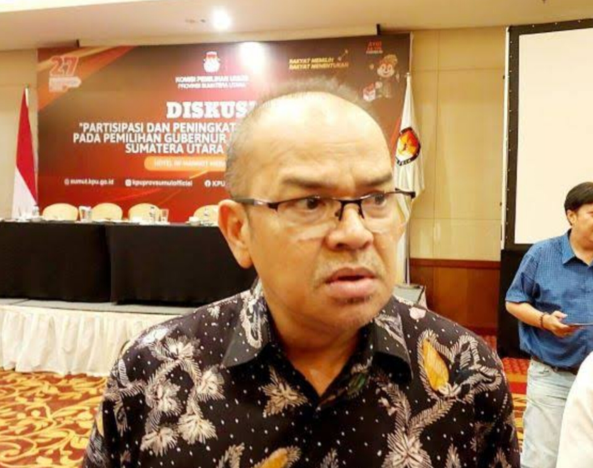 Ketua KPU Sumut Agus Arifin.