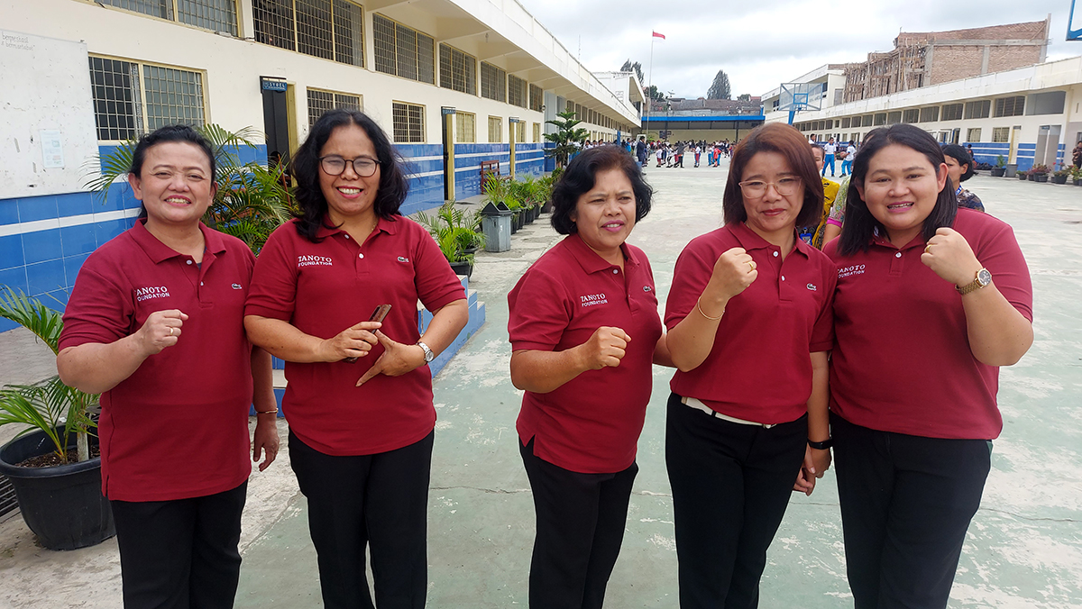 Fasda Karo Maju diketuai oleh Totaria Simbolon, dengan anggota Ervina Tarigan, Susi Purnama Purba, Efrita Saragih, dan Eliana Sembiring.
