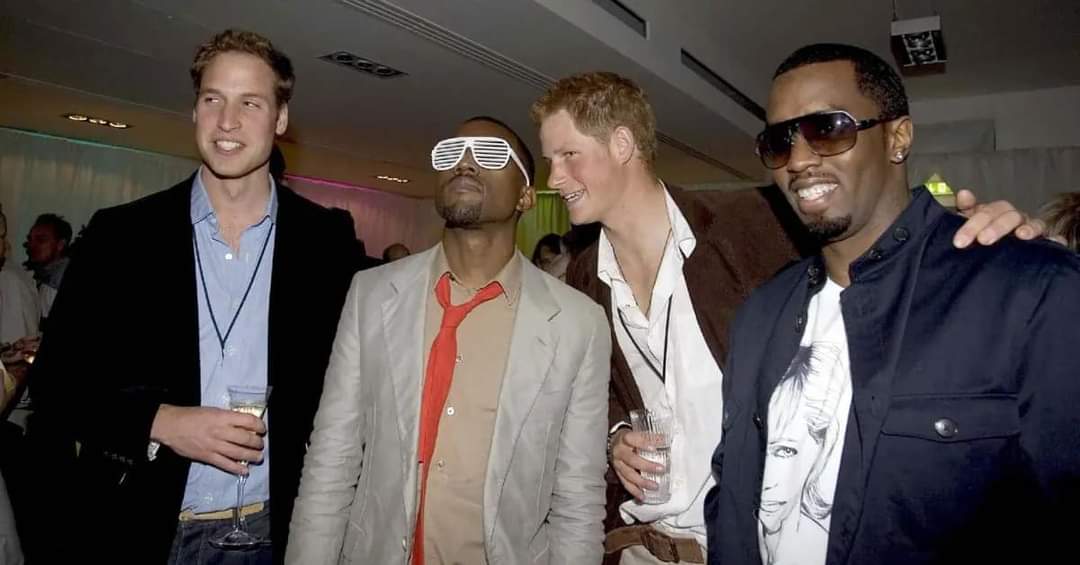 Pangeran William dan Pangeran Harry menjadi tamu Diddy.