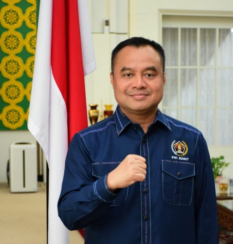 Ketua PWI Sumut H Farianda Putra Sinik.