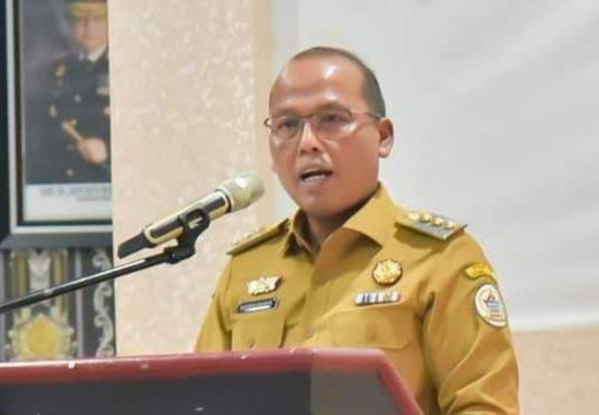 Pj Bupati Tapteng, Sugeng Riyanta.