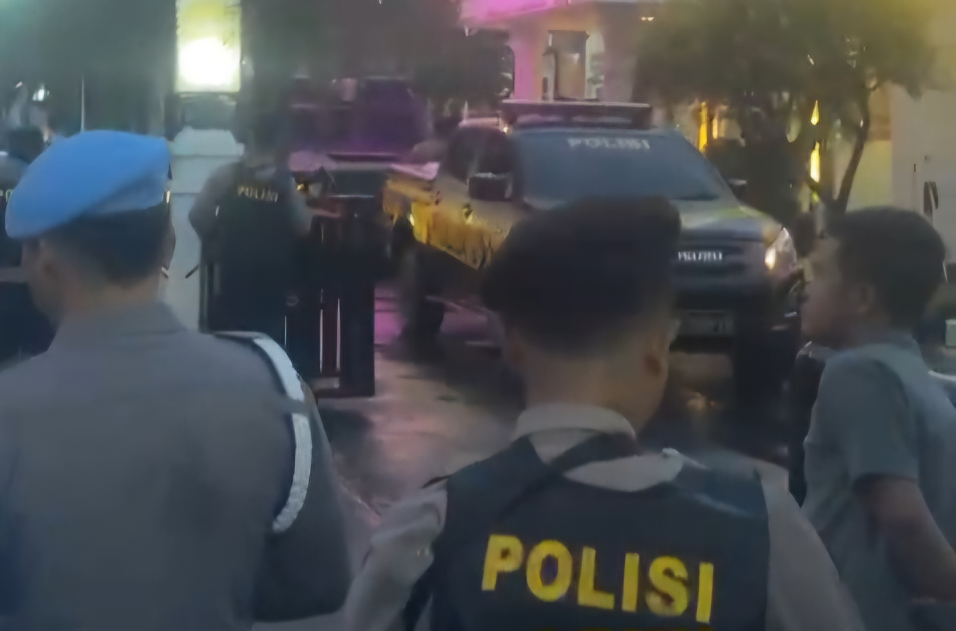 Tangkapan layar video proses penangkapan ESS di Hotel Natama Padangaidimpuan, Rabu (9/10/2024). (Ist)