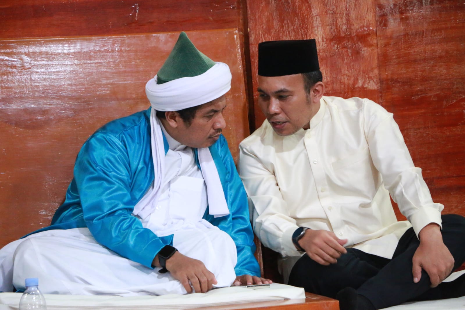 Benny Gusman Sinaga saat menghadiri Haul ke-15 Tuan Guru Batak.