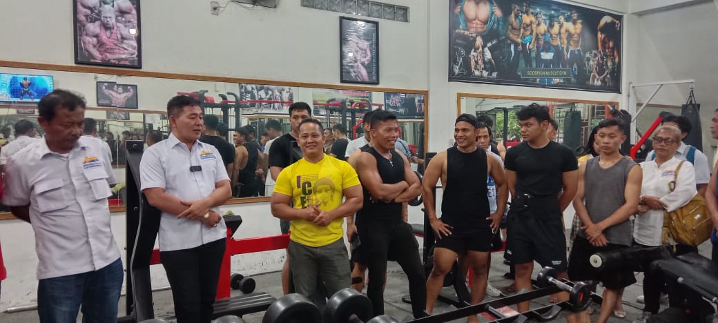 Scorpion Muscle Gym Memantapkan Dukung ke Mangatas Silalahi.