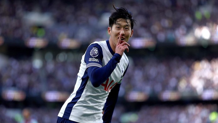 Tottenham vs West Ham bentrok di Tottenham Hotspur Stadium, Sabtu (19/10/2024) malam WIB. Son Heung-min jadi bintang.