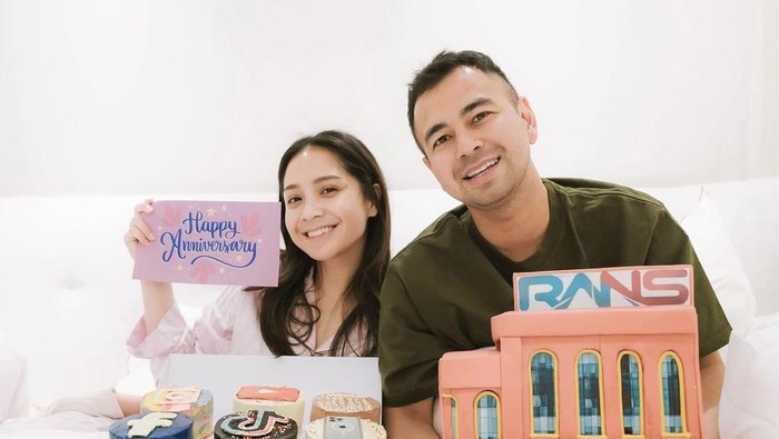Nagita Slavina dan Raffi Ahmad.