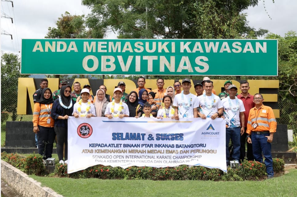 Bilal Askari Naldi dan Naila Dwi Assif, atlet binaan PT Agincourt Resources (PTAR), tampil memukau di GOR Ciracas, Jakarta, pada 27 &ndash; 29 September 2024.