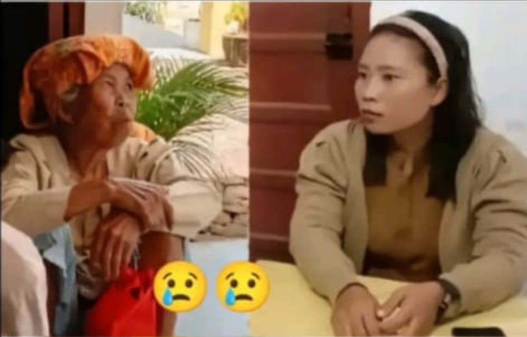 Nenek Miskin yang akhirnya diberikan Raskin oleh Pangulu Bosar Nauli.