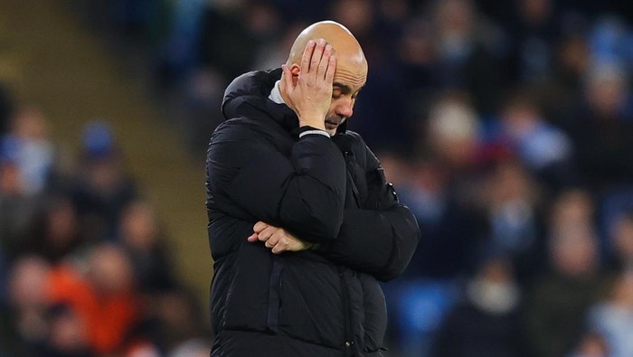 Pelatih Manchester City, Pep Guardiola.