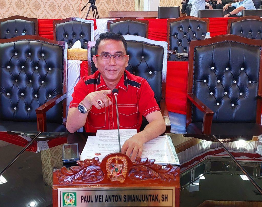 Paul Mei Anton Simanjuntak kembali dipercaya PDIP menjabat Ketua Komisi IV DPRD Medan periode 2024-2029.