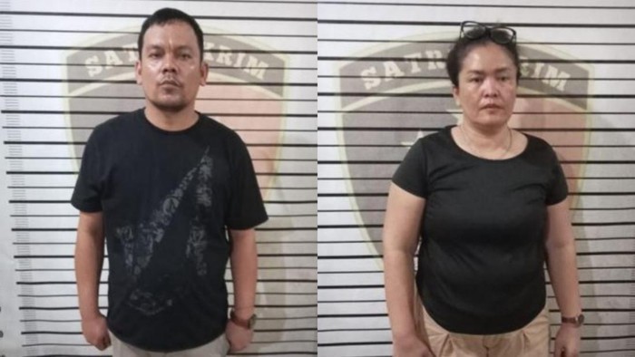 Ronald Situmorang (kiri) dan Wasty Sinaga (kanan).