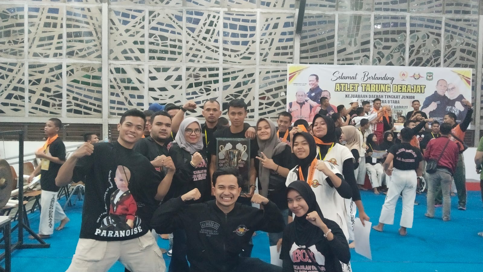 Atlet Tarung Derajat Asahan meraih medali dan juara dua umum di Kejurda Tarung Derajat tingkat Junior.