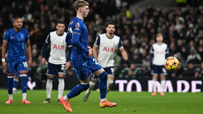 Chelsea bertandang ke markas Tottenham Hotspur, Tottenham Hotspur Stadium pada laga lanjutan Liga Inggris, Minggu (8/12/2024) malam WIB.