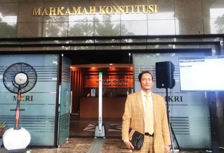 Ketua Tim Kuasa Hukum Paslon 1 Salman Alfarisi Simanjuntak.