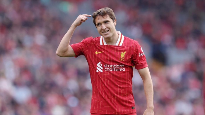 Federico Chiesa akhirnya bisa membela Liverpool lagi.