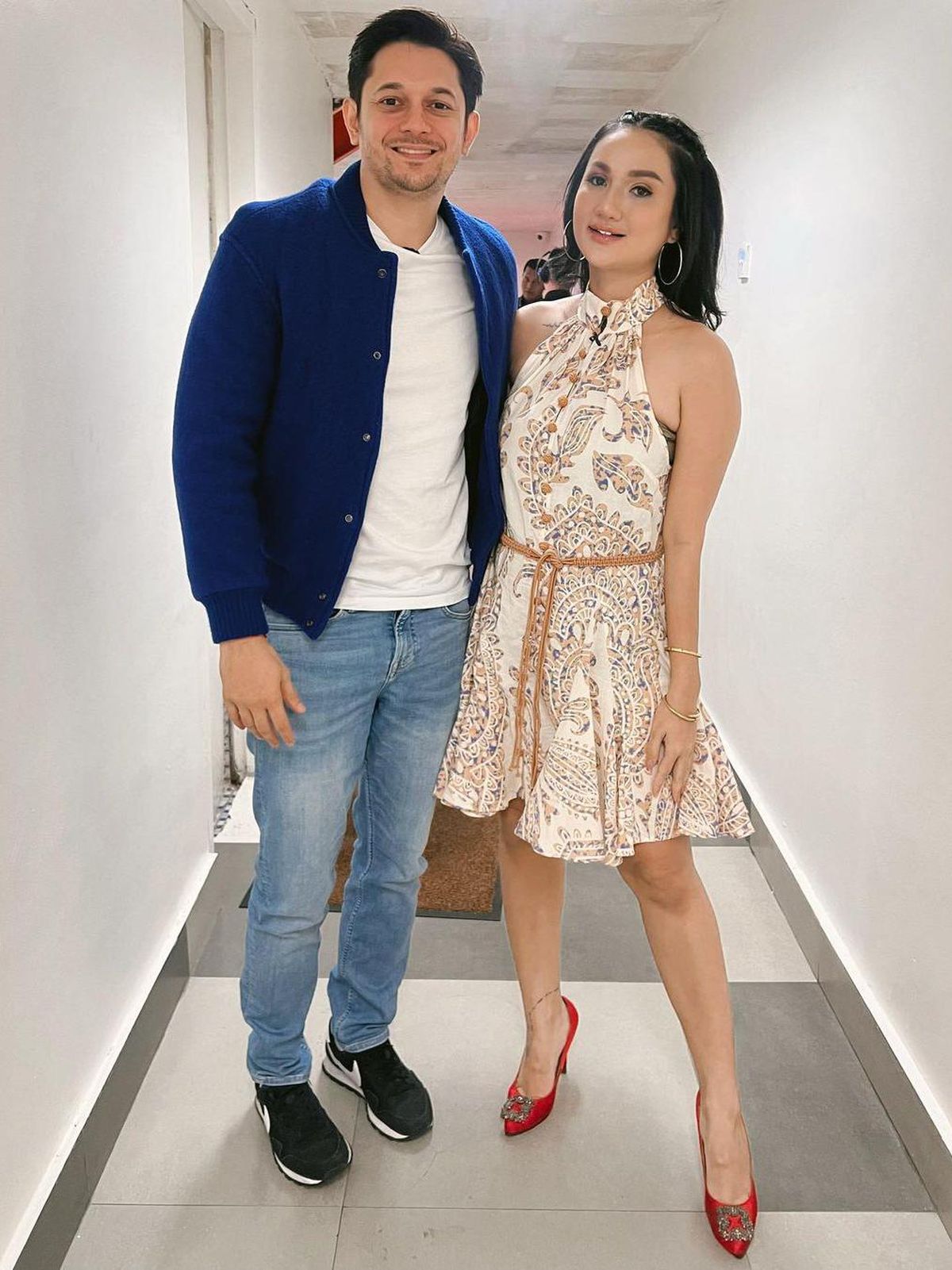 Tengku Dewi Putri dan Andrew Andika.
