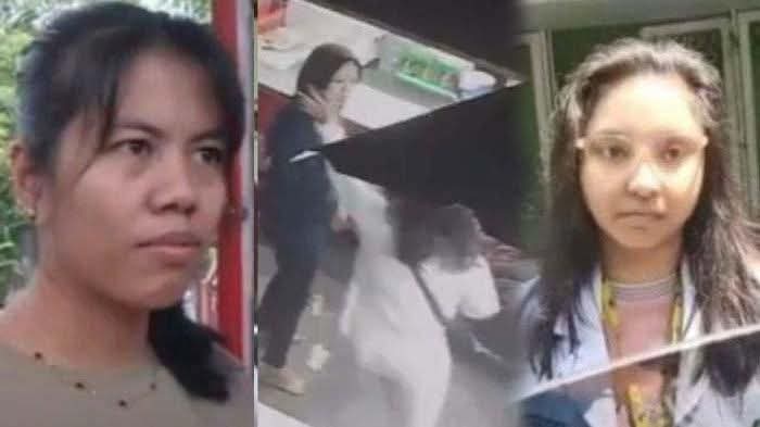 Korban yang dianiaya, rekaman CCTV, dan dokter koas Fladiniyah Puluhulawa.