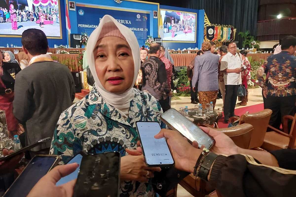 Kepala BMKG Dwikorita Karnawati.