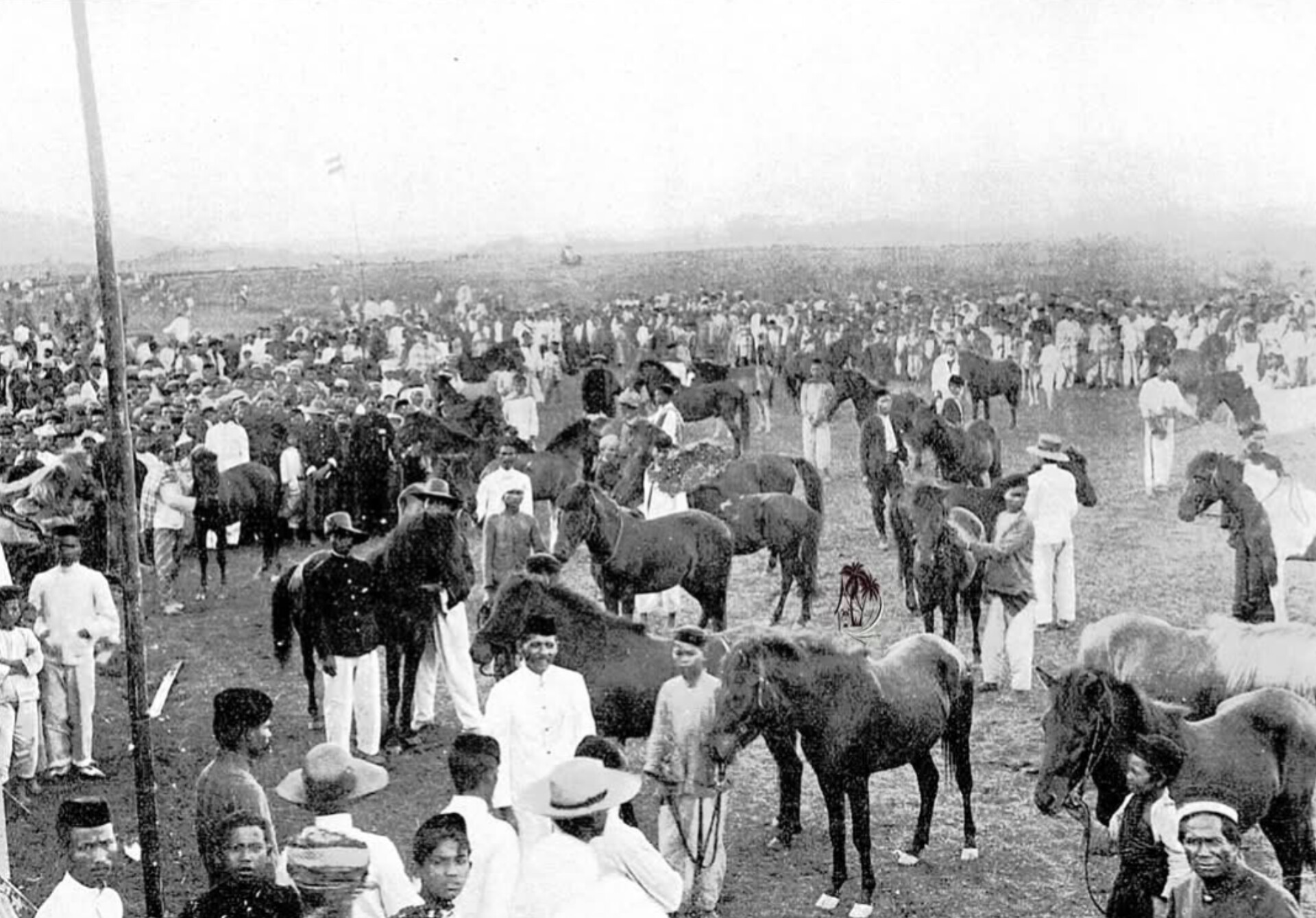 Pasar Kuda Siborong-borong tahun 1927.