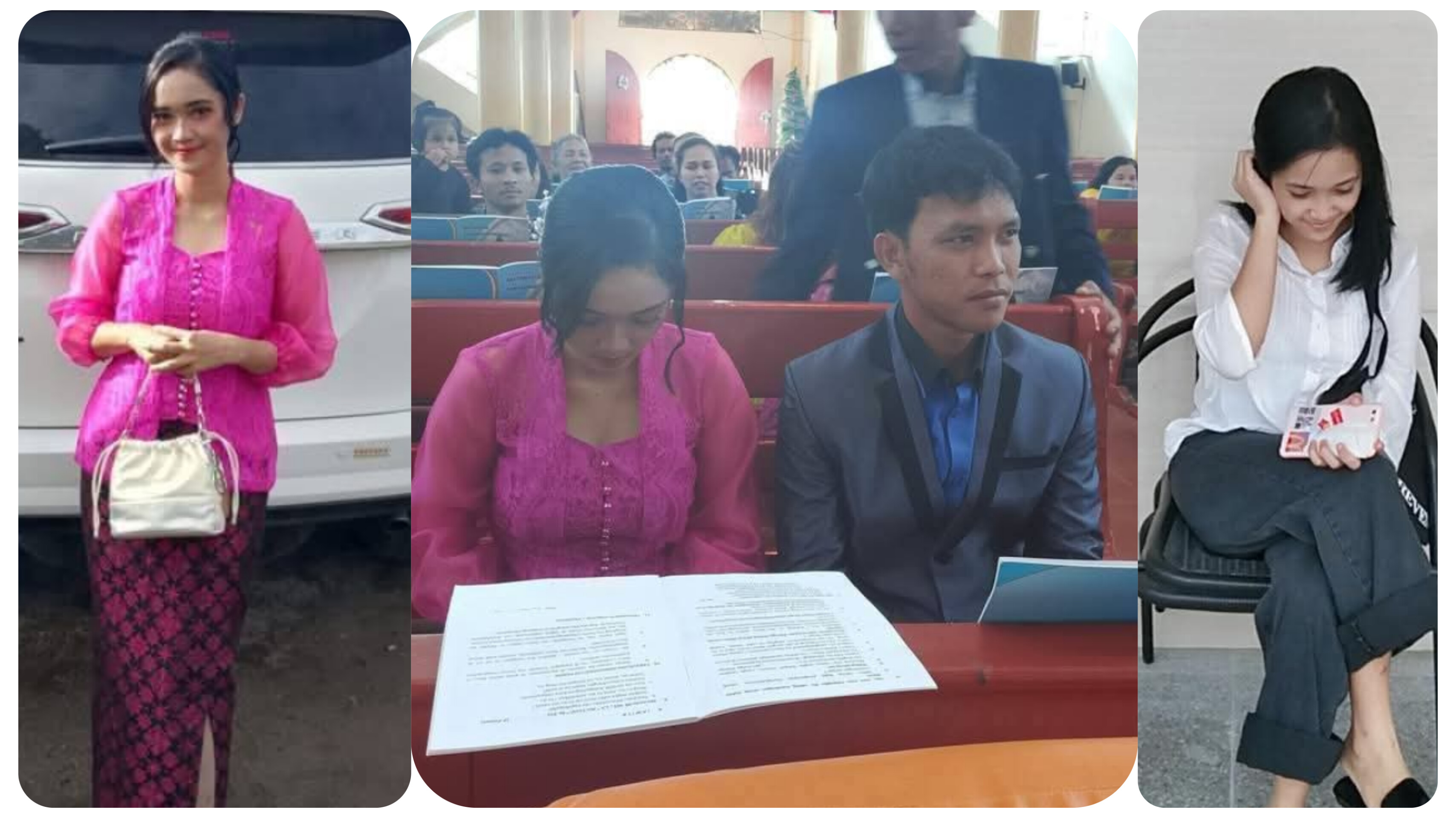 Icha Putri Sirait, calon pengantin wanita yang kabur membawa uang sinamot senilai Rp20 juta.
