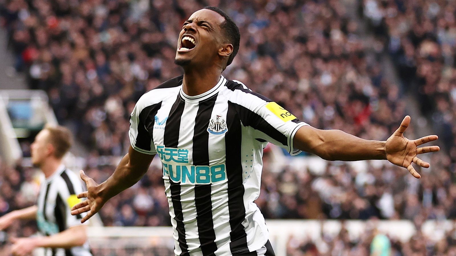 Penyerang Newcastle United, Alexander Isak.