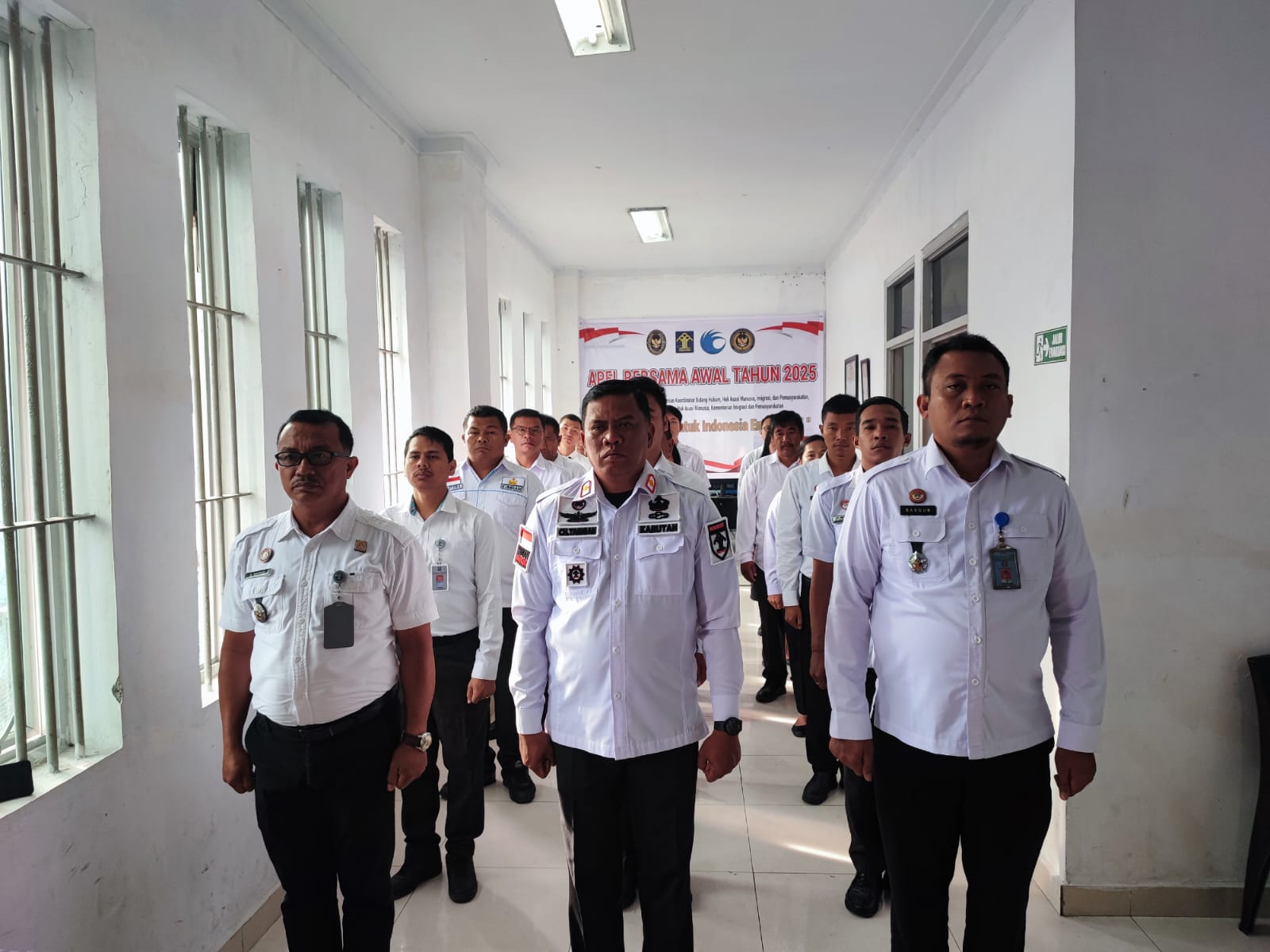 Rutan Kabanjahe Virtual Zoom Bersama Kementerian Kordinator Bidang Hukum, HAM, Imigrasi dan Pemasyarakatan.