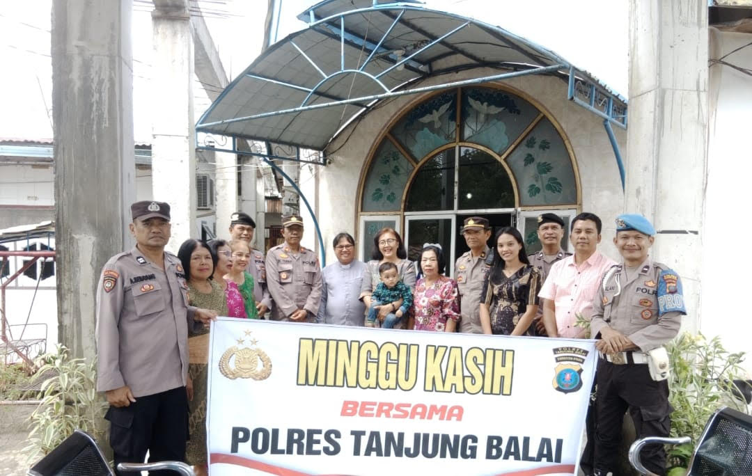 Minggu kasih Polres Tanjungbalai.