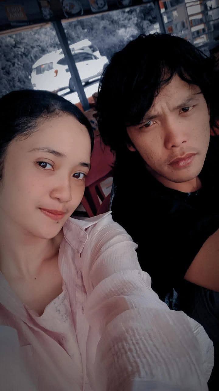 Icha Putriwi Sirait dan Andre Marbun saat masih pacaran.