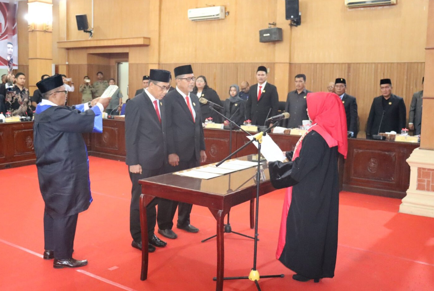 Pelantikan Ketua dan Wakil Ketua DPRD Batu Bara Periode 2024-2029.